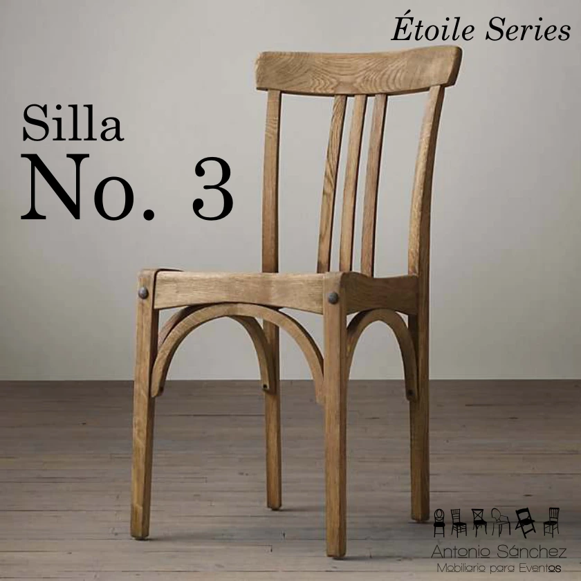 Primera página del brochure: Silla #3