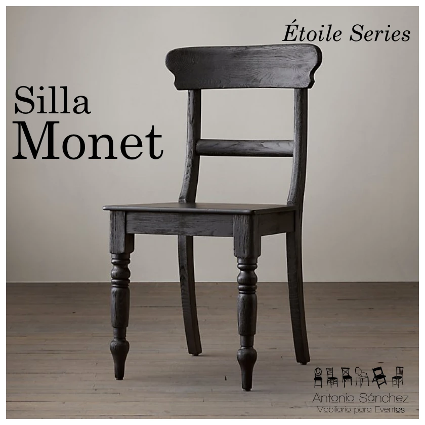 Primera página del brochure: Silla Monet