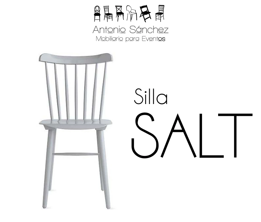 Primera página del brochure: Silla Salt