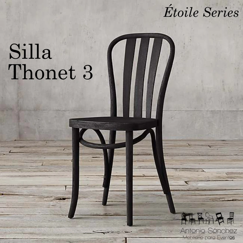 Primera página del brochure: Silla Thonet #3