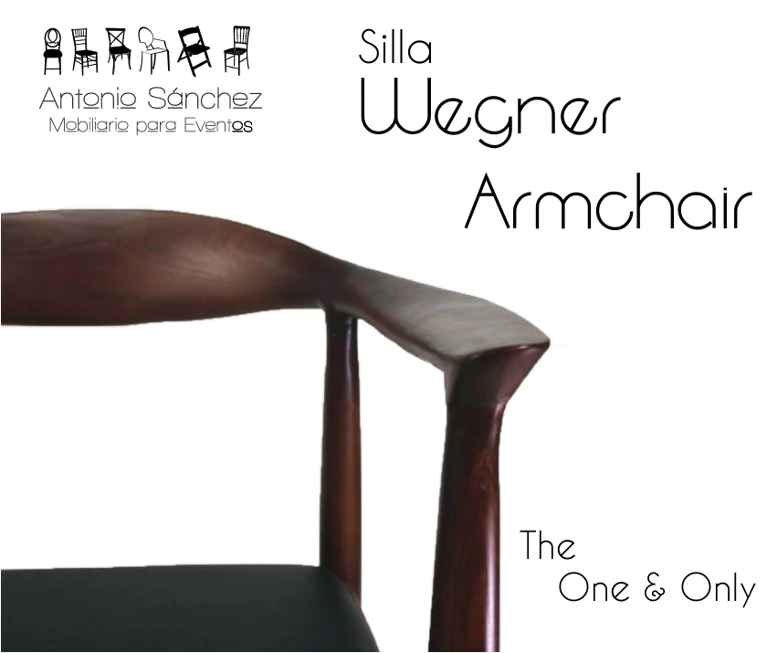 Primera página del brochure: Silla Wegner