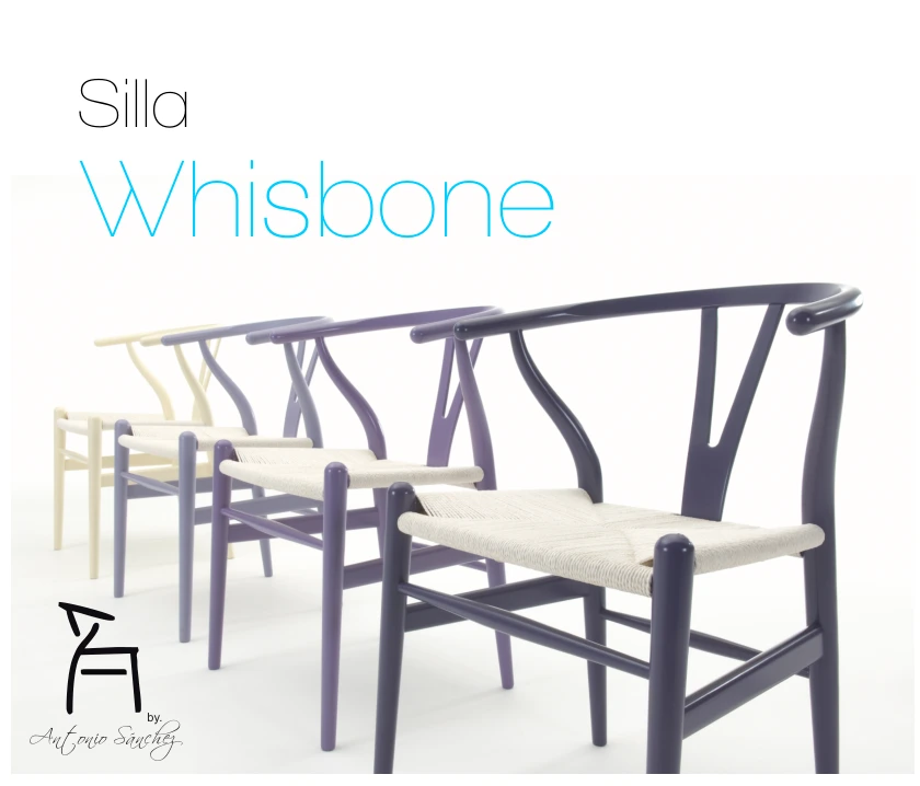 Primera página del brochure: Silla Wishbone