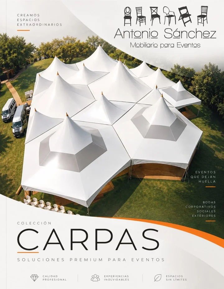 Portada de Catálogo Carpas