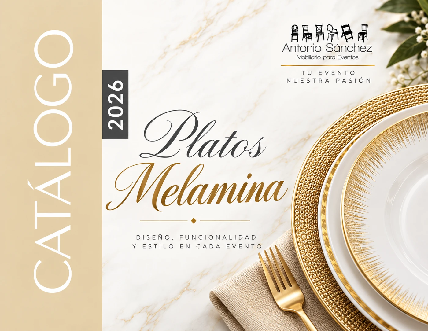 Portada de Platos Melamina de Importación