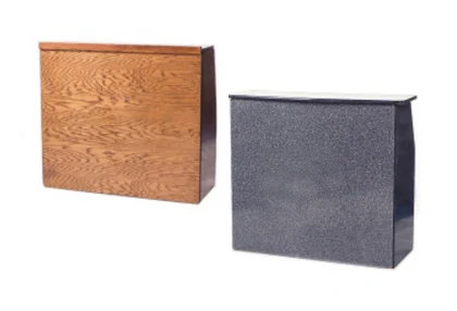 Gris / Natural plegable · Barras