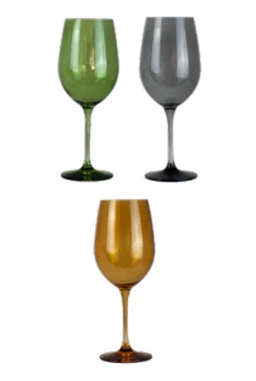 Globo color · Copas y vasos