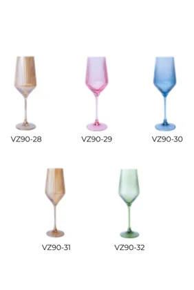 Mencia Color · Copas y vasos