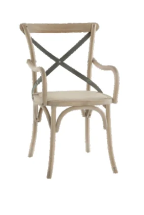 Crossback Arm · Sillas de madera
