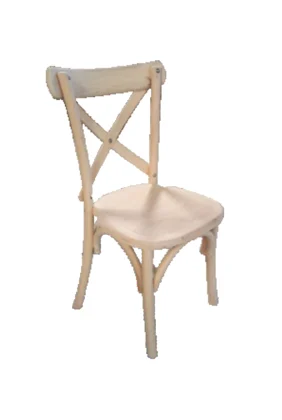 Crossback · Sillas de madera