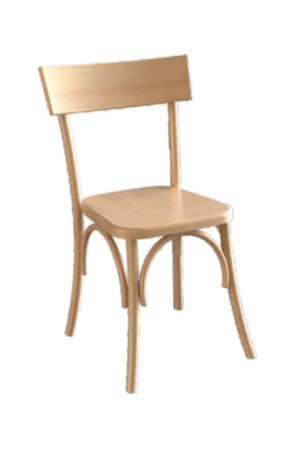 No Back · Sillas de madera