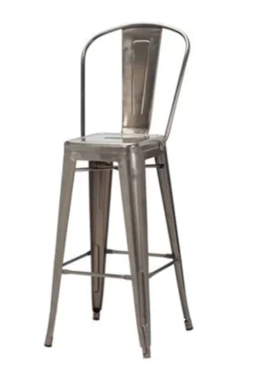 Tolix H Stool Back · Sillas de metal
